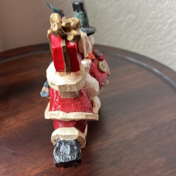 Kurt Adler: Dancing Santa & snowman- Holiday/Christmas/Winter- Decor - Picture 5 of 8